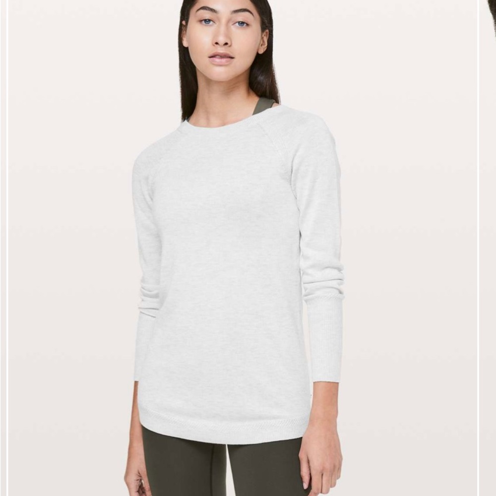 Lululemon Unity Drop Back Sweater - 8
